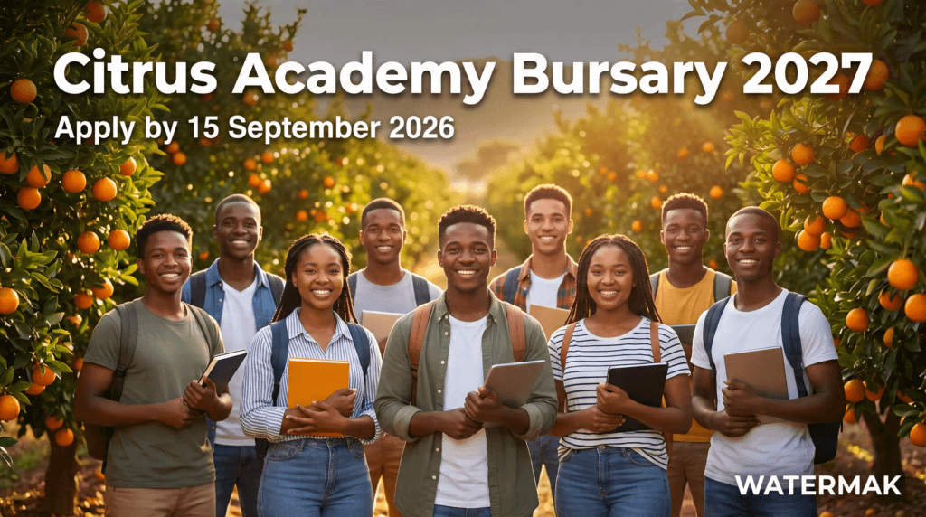 Citrus Academy Bursary 2027 – Apply by 15 September 2026