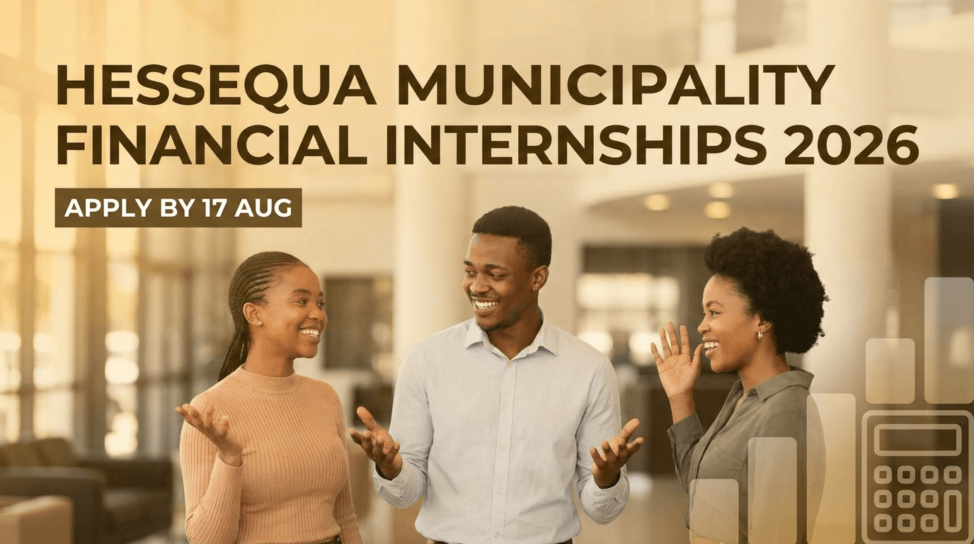 Hessequa Municipality Financial Internships 2026 – Apply by 17 Aug