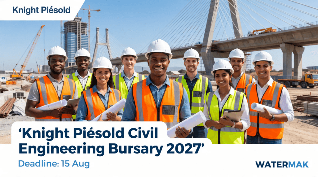 Knight Piésold Civil Engineering Bursary 2027 – Deadline 15 Aug