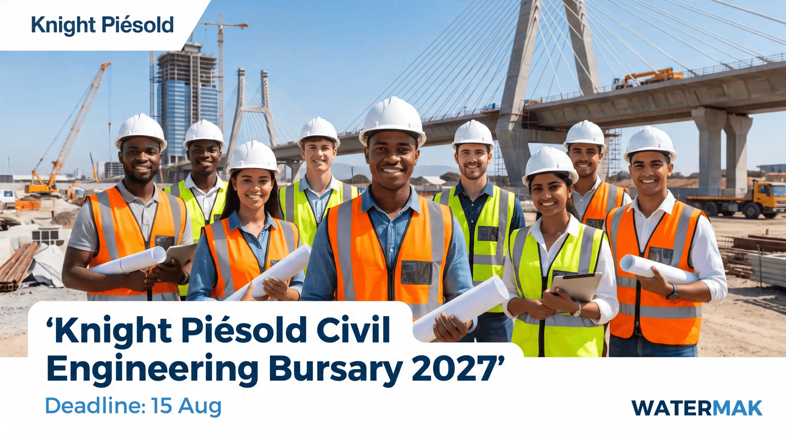 Knight Piésold Civil Engineering Bursary 2027 – Deadline 15 Aug