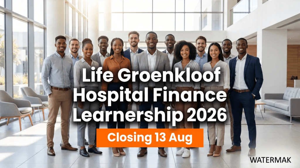 Life Groenkloof Hospital Finance Learnership 2026 – Closing 13 Aug