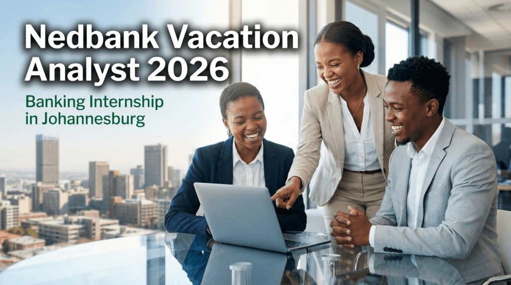 Nedbank Vacation Analyst 2026 – Banking Internship in Johannesburg