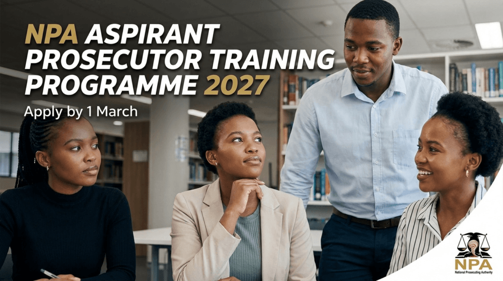 NPA Aspirant Prosecutor Training Programme 2027 – Apply by 1 March