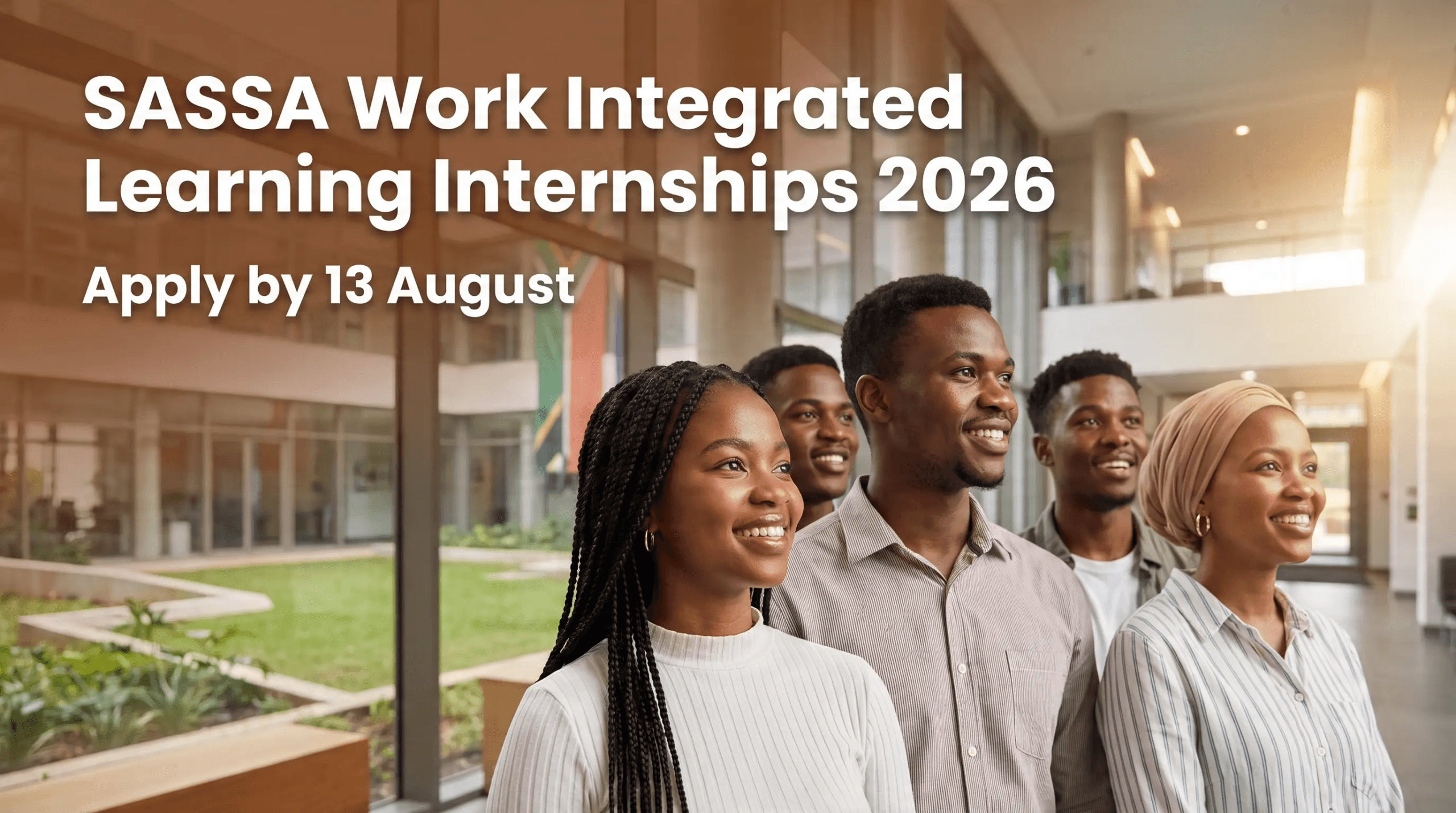 SASSA Work Integrated Learning Internships 2026 – Apply by 13 August