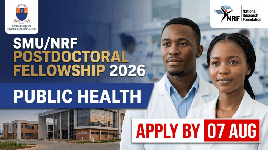 SMU/NRF Postdoctoral Fellowship 2026 – Public Health – Apply by 07 Aug