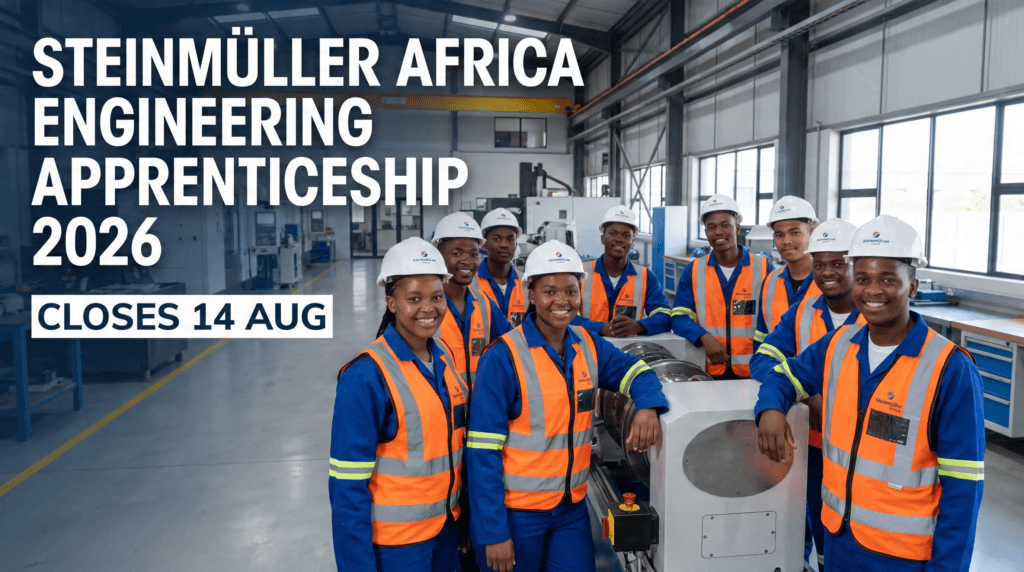 Steinmüller Africa Engineering Apprenticeship 2026 – Closes 14 Aug