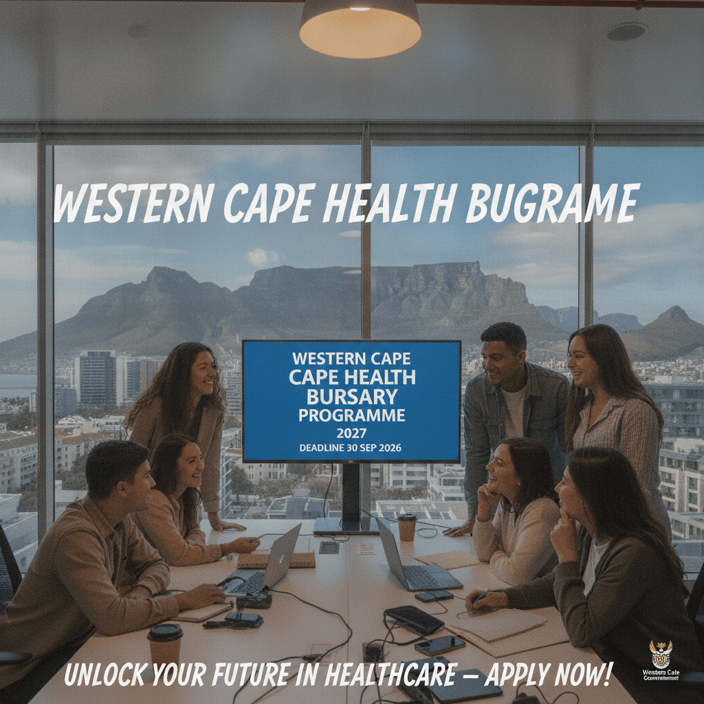 Western Cape Health Bursary Programme 2027 – Deadline 30 Sep 2026