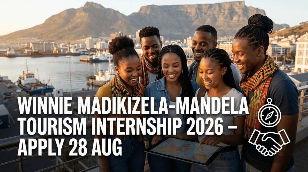 Winnie Madikizela-Mandela Tourism Internship 2026 – Apply 28 Aug