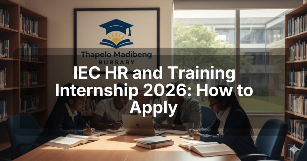 IEC HR and Training Internship 2026: How to Apply